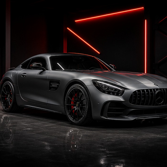 Satin grey wrap project